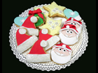 Biscotti decorati Natale