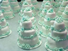 Mini wedding cake